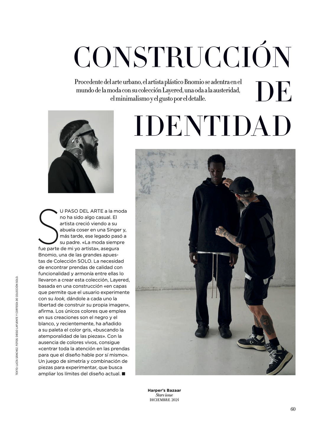 Construcción de Identidad - Haarper's Baazar