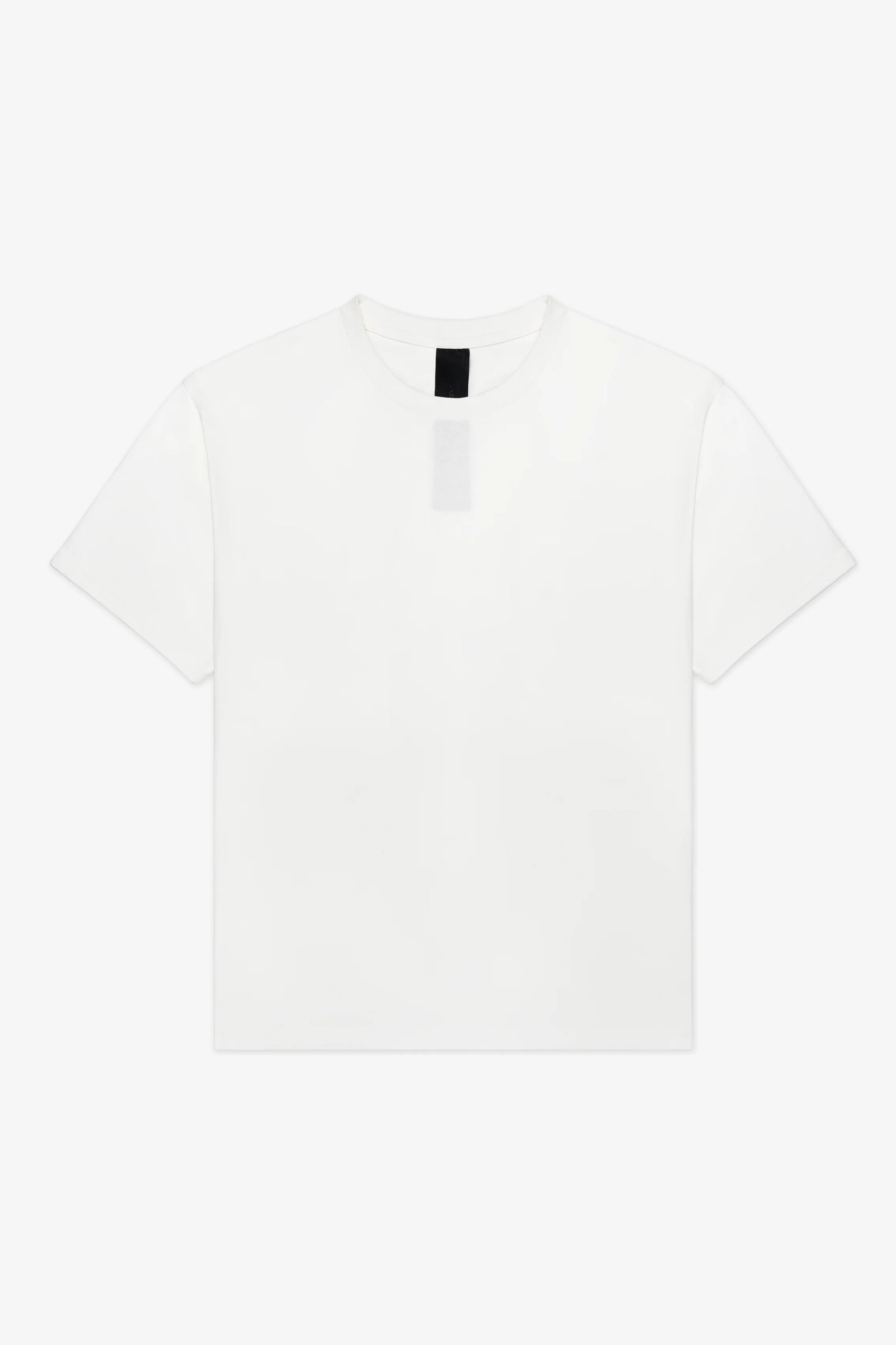 Front of white oversized t-shirt ovnnie